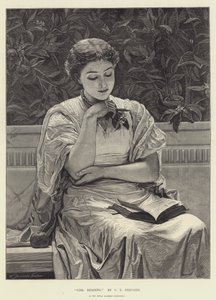 Dziewczyna czytająca